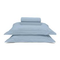 Jogo Cama Queen Buettner 250X240M 200 Fios Reffinata Azul