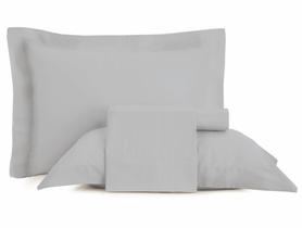 Jogo Cama Queen Cetim Sublime 300 Fios Liso P. Ajour