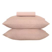 Jogo cama simples 3pçs toque acetinado - casal - slim lotus - bom sono Jogo cama simples 3pçs toque acetinado - casal - slim lotus - bom sono
