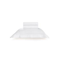 Jogo Cama Solteiro 270 Fios Cetim Domos 100% Algodão Branco Karsten Jogo Cama Solteiro 270 Fios Cetim Domos 100% Algodão Branco Karsten
