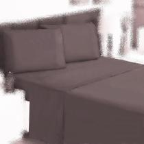 Jogo Cama Solteiro 2P Lençol Sem Elástico + Fronha 100%