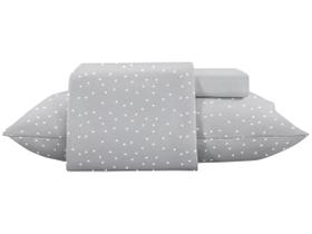 Jogo Cama Solteiro 3 Pc Toque de Seda Triangulos Jolitex Jogo Cama Solteiro 3 Pc Toque de Seda Triangulos Jolitex