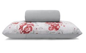 Jogo Cama Solteiro Basic Rolinho 2 Peças 100% Malha Algodão