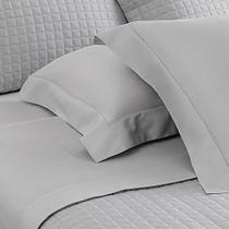 Jogo Cama Solteiro Cetim 300 Fios Buddemeyer Bud Vision Cinza