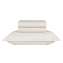 Jogo Cama Solteiro King 1,20M 300 Fios Basic Naturalle Fendi Jogo Cama Solteiro King 1,20M 300 Fios Basic Naturalle Fendi