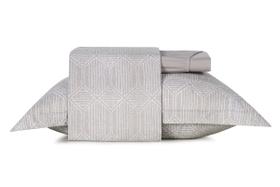 Jogo Cama Solteiro Toque Acetinado Altenburg Reflexo 3 pçs