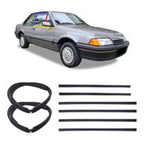 Jogo Canaleta Com Pestana Chevrolet Monza 1983 a 1996 Borrachauto