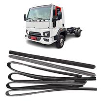 Jogo Canaleta Porta Direita e Esquerda Ford Cargo G1 1985 a 2011 Borrachauto