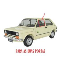 Jogo Canaleta Vidro Porta Fiat 147 Com Pestanas