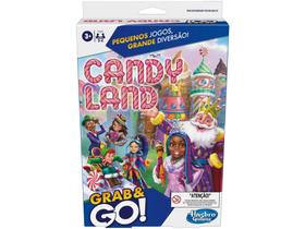 Jogo Candy Land Tabuleiro Grab and Go Hasbro Jogo Candy Land Tabuleiro Grab and Go Hasbro