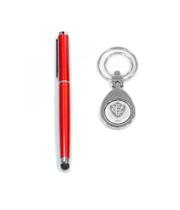Jogo Caneta De Metal Touchscreen Com Chaveiro - Vitória
