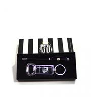 Jogo Caneta Roller Ball Touchscreen Com Chaveiro Abridor De Garrafa Santos