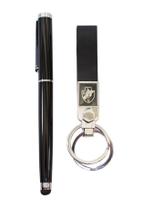 Jogo Caneta Touchscreen De Metal Com Chaveiro Vasco Jogo Caneta Touchscreen De Metal Com Chaveiro Vasco