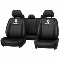 Jogo Capa Banco Automotivo Renault Bordado Clio Sandero Jogo Capa Banco Automotivo Renault Bordado Clio Sandero