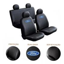Jogo Capa Banco Couro 100% Impermeável ORIGINAL ESPECIFICA Ford Ranger 2013/2014/2015/2016/2017
