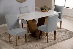 Jogo Capa Cadeira Protetor 04 Pçs Raissa Jogo Capa Cadeira Protetor 04 Pçs Raissa