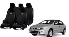 Jogo capa couro Brava 99-04 proteção líquidos e sujeira reforço