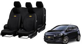 Jogo Capa Couro Sonic 2012-2014 Proteção Máxima Contra Poeira