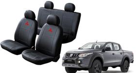 Jogo Capa de Couro L200 2015 a 2016 Proteção Contra Rasgos e Sujeira Jogo Capa de Couro L200 2015 a 2016 Proteção Contra Rasgos e Sujeira