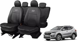 Jogo Capa de Couro Santa Fe 12-19 Proteção Total Contra Derramamentos e Sujeira