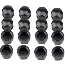 Jogo Capa Parafuso Passat Preta Modelo 17mm