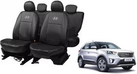 Jogo capas couro Creta 14-21 proteção completa sujeira líquidos