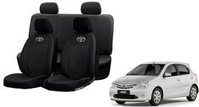 Jogo capas couro Etios 12-16 proteção total contra rasgo e sujeira