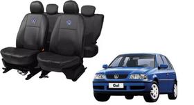 Jogo capas couro Gol 95-03 proteção reforçada contra líquidos Jogo capas couro Gol 95-03 proteção reforçada contra líquidos