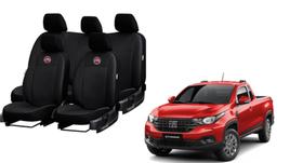 Jogo Capas Couro Strada 19-23 Anti Rasgo Sujeira e Líquidos