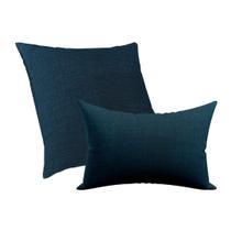 Jogo Capas de Almofada 50x50 e 30x50cm Suede Luxo Premium Ziper Invisivel Azul