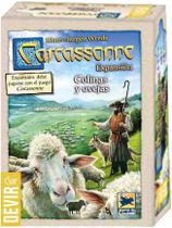 Jogo Carcassonne Colinas e Ovelhas Expansão 2 Ed.