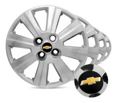 Jogo Carlota Aro 14 Gm Agile / Onix / Celta / Prisma + Emblema Resinado Jogo Carlota Aro 14 Gm Agile / Onix / Celta / Prisma + Emblema Resinado