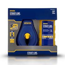 JOGO CARRETEL DE LINHA GIZ AZUL STRAITLINE 30m IRWIN JOGO CARRETEL DE LINHA GIZ AZUL STRAITLINE 30m IRWIN