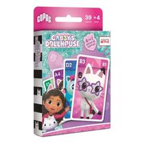 Jogo Cartas Copag Gabby's Dollhouse 4 em 1 DreamWorks