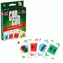 Jogo Cartas Educativo Can Can Matemático 110 Cartas 04549 - Grow Jogo Cartas Educativo Can Can Matemático 110 Cartas 04549 - Grow