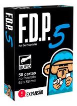 Jogo Cartas Fdp Foi De Propósito 5 Expansão Buró Board Game