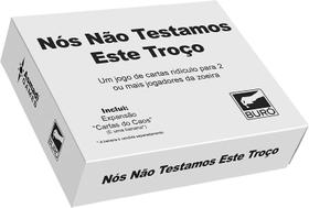 Jogo Cartas Nós Não Testamos Este Troço Buró Cards Tabuleiro