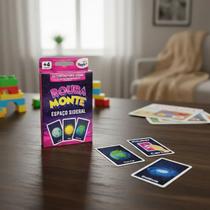 Jogo Cartas Rouba Monte Espaço Sideral Educativo Mini Toys Jogo Cartas Rouba Monte Espaço Sideral Educativo Mini Toys