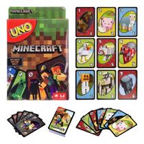 Jogo Cartas Uno Cards Minecraft Edição Especial Educativo
