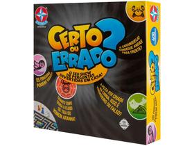 Jogo Certo ou Errado Tabuleiro - Estrela Jogo Certo ou Errado Tabuleiro - Estrela