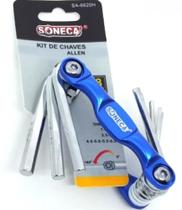 Jogo Chave Allen 08pcs canivete soneca 1,5 a 6,0