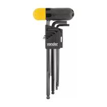 Jogo Chave Allen 1,5a10mm 10pc Longa Abaulada Vonder Jogo Chave Allen 1,5a10mm 10pc Longa Abaulada Vonder