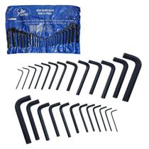 Jogo Chave Allen 25 Peças Hexagonal Sextavada Profissional Jogo Chave Allen 25 Peças Hexagonal Sextavada Profissional