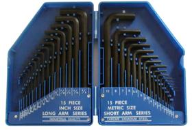 Jogo Chave Allen Cromo Vanadium 30 Peças + Estojo Expositor DM Ferramentas