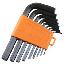 Jogo Chave Allen Crv Curta (9 Peças) 1,5 A 10mm Ref: 44400/209 -TRAMONTINA