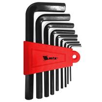 Jogo chave allen curta 1,5-10mm 9 peças mtx Jogo chave allen curta 1,5-10mm 9 peças mtx