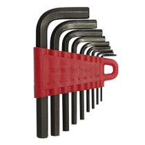 Jogo Chave Allen Hexagonal Curta 9 Peças 1,5 a 10 mm - Gedore Red 3369998 Jogo Chave Allen Hexagonal Curta 9 Peças 1,5 a 10 mm - Gedore Red 3369998