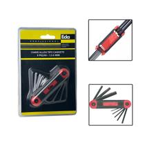 Jogo Chave Allen Tipo Canivete de 1,5 a 8 mm 8 Peças