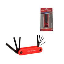 Jogo Chave Allen Tipo Canivete Plastico 1,5-8, 8pçs - Corneta