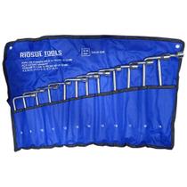 Jogo Chave Biela 12 Peças 08 a 19 mm R010249 - RIOSUL TOOLS